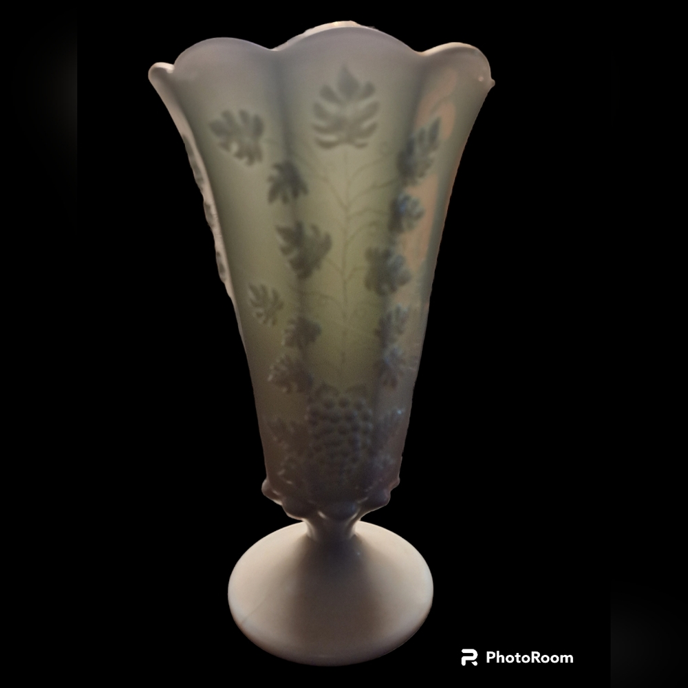 Vintage Westmoreland Milk Glass 9" Vase